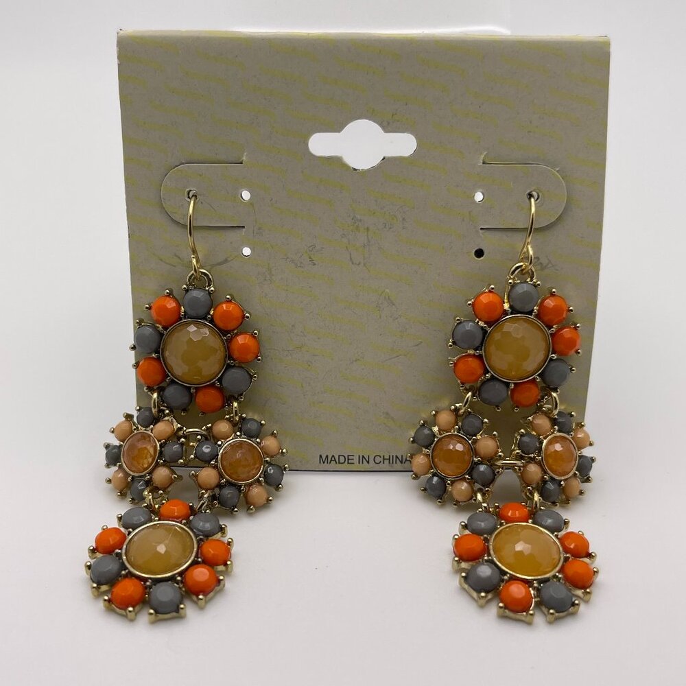 Floral Design Earrings |
